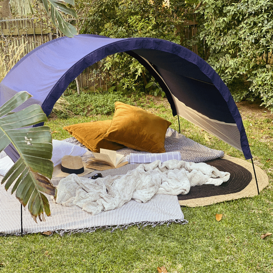 Beach Umbrella Shade | Portable Beach Tent | Luck + Lemons