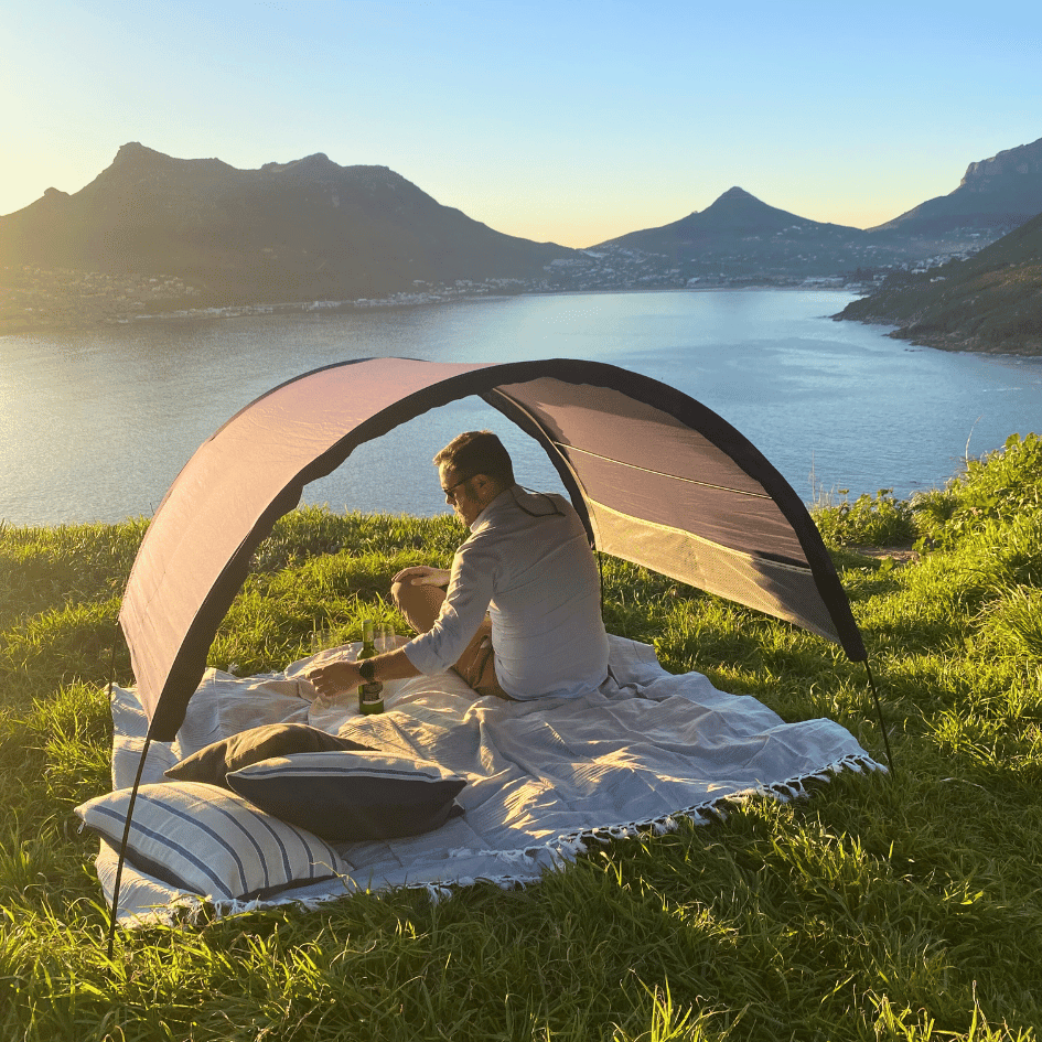 Beach Umbrella Shade | Portable Beach Tent | Luck + Lemons